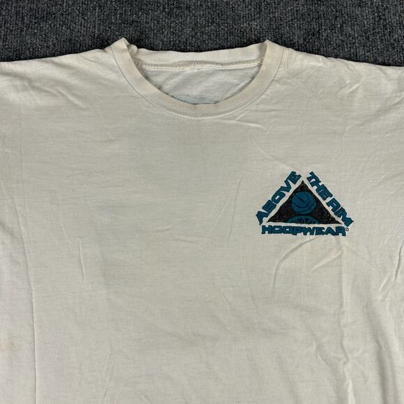 Vintage Above the Rim T Shirt Size Large Basketball No Size Large - Picture 1 of 9